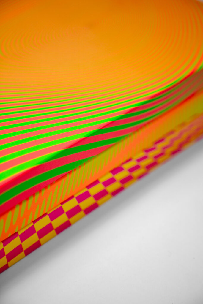 Vorschaubild Muster mit Neonfarben