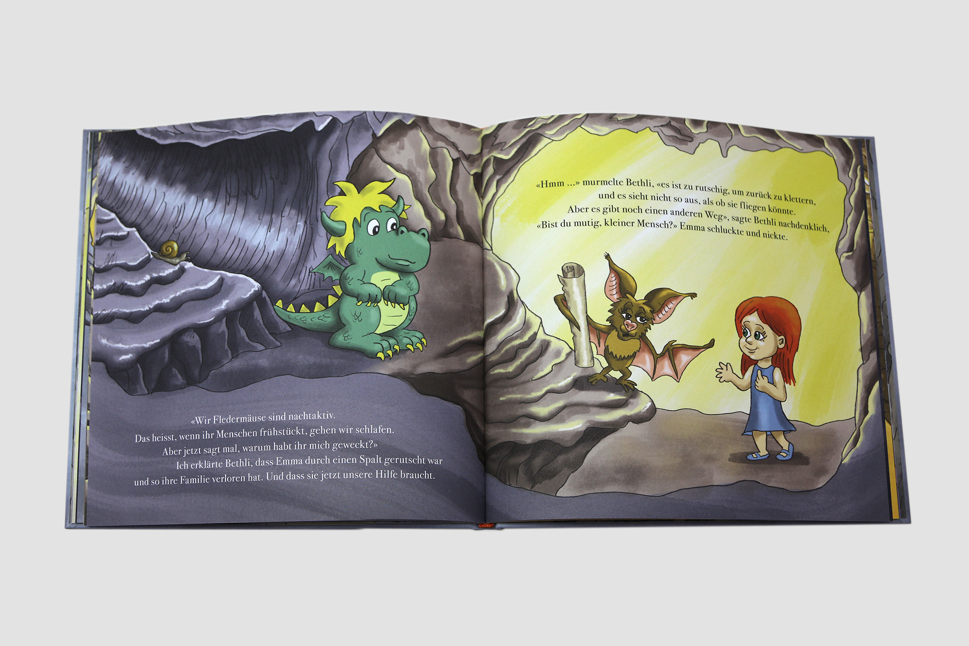 offene Doppelseite Kinderbuch