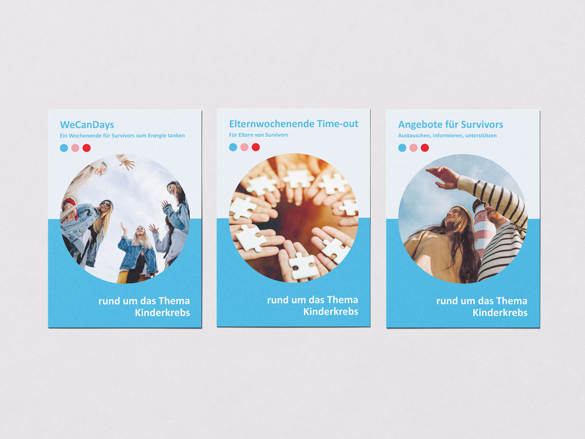 Flyer Kinderkrebs Schweiz